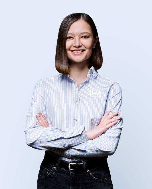 Women's SLA Long Sleeve Executive Shirt - Striped